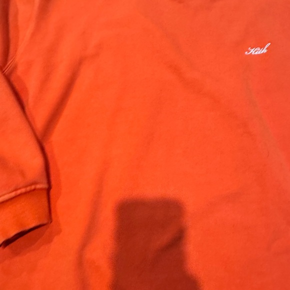 Kith Orange Bandana Crewneck Sweater men’s Xl - Picture 9 of 10